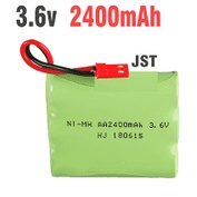 Pin khối AA 3v6 2400mah ni cd pin sạc.