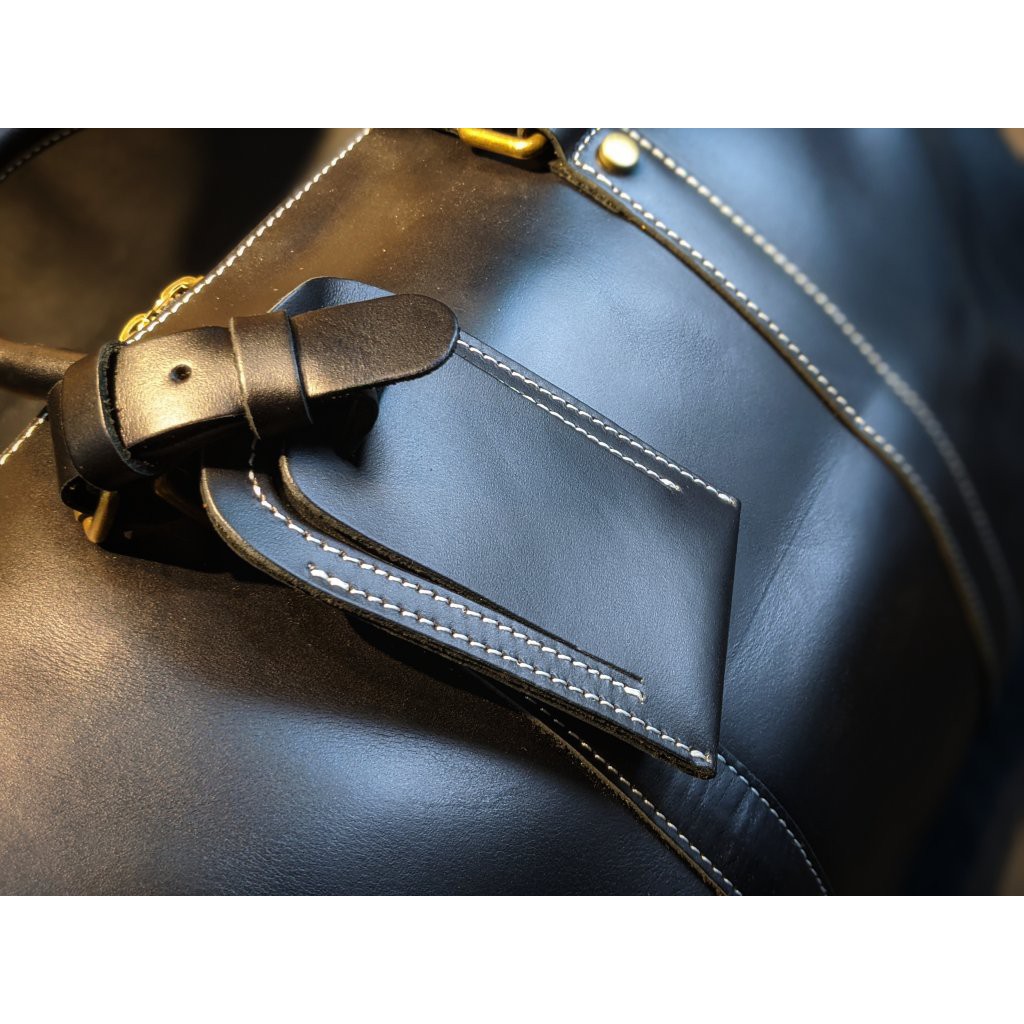 Túi Trống du lịch Da Bò Sáp Cao Cấp -  & BẢO HÀNH 2 NĂM