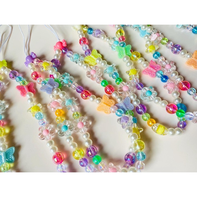 Dây đeo điện thoại LILI CRYSTAL PHONE STRAP - LILI’S SUMMER BEADS