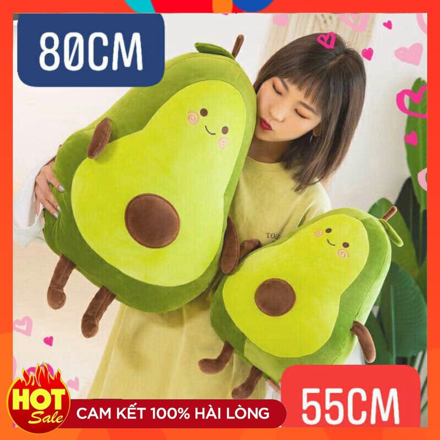 [FREESHIP 70K-MUA NGAY] Gấu bông trái bơ dễ thương cực hot.Ảnh Shop