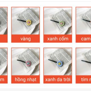 Kẹp tóc hoa cúc PMO GD 2021