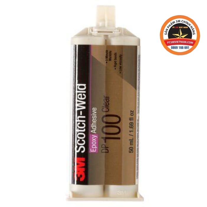 Keo dán 2 thành phần 3M epoxy adhesive DP100 plus clear Chính hãng tại Hà Nội