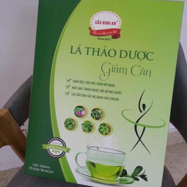  lá giảm cân