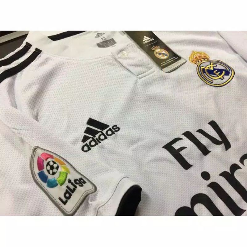 Áo Thun Đá Banh Đội Tuyển Real Madrid 2018 / 2019