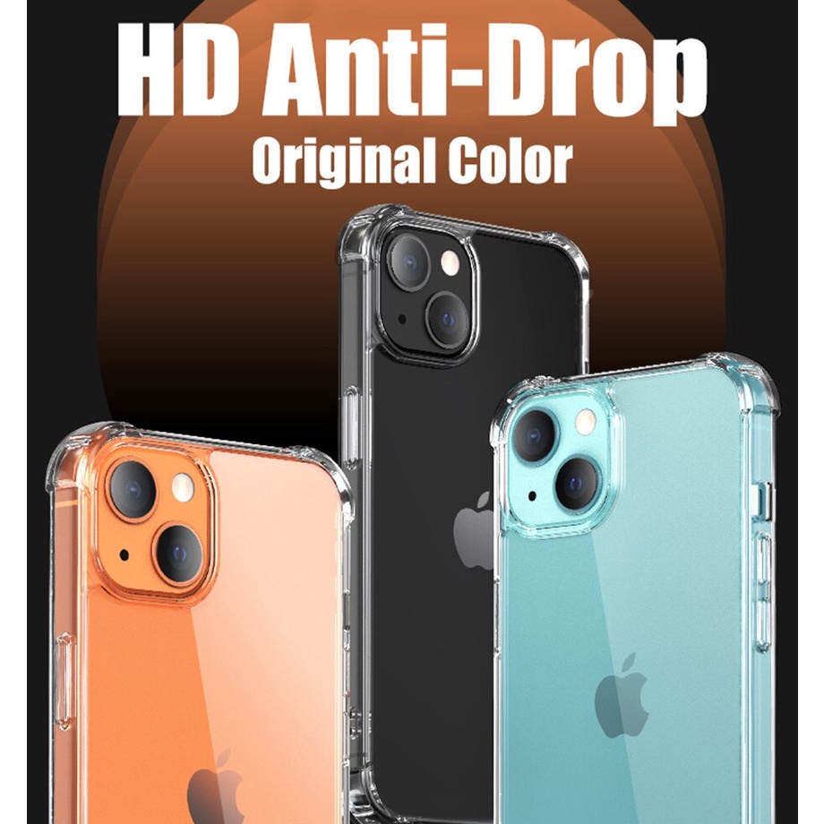 Ốp điện thoại silicon trong suốt chống sốc 1.5mm cho iPhone 6 6s 7 8 6 6s + 7 8 + 11 12 13 pro max 13 mini x xs max xr