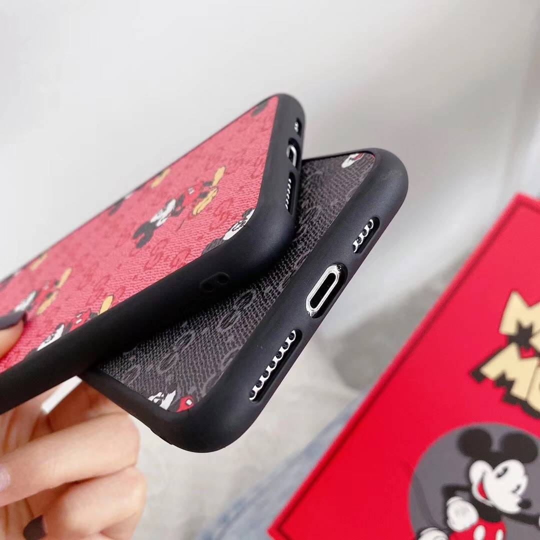 Ốp Điện Thoại Da Họa Tiết Gucci Mickey Cho Opporeno3 A31 F11Pro R17 Ax7Pro R15 R11 R9Plus F9 | BigBuy360 - bigbuy360.vn
