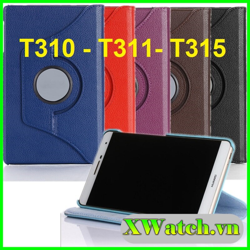 Bao da xoay 360 độ Samsung Galaxy Tab 3 8.0 SM-T310 T311 T315