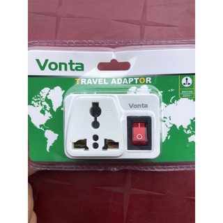 đầu chuyển 3 chân sang 2 chân có Công Tắc