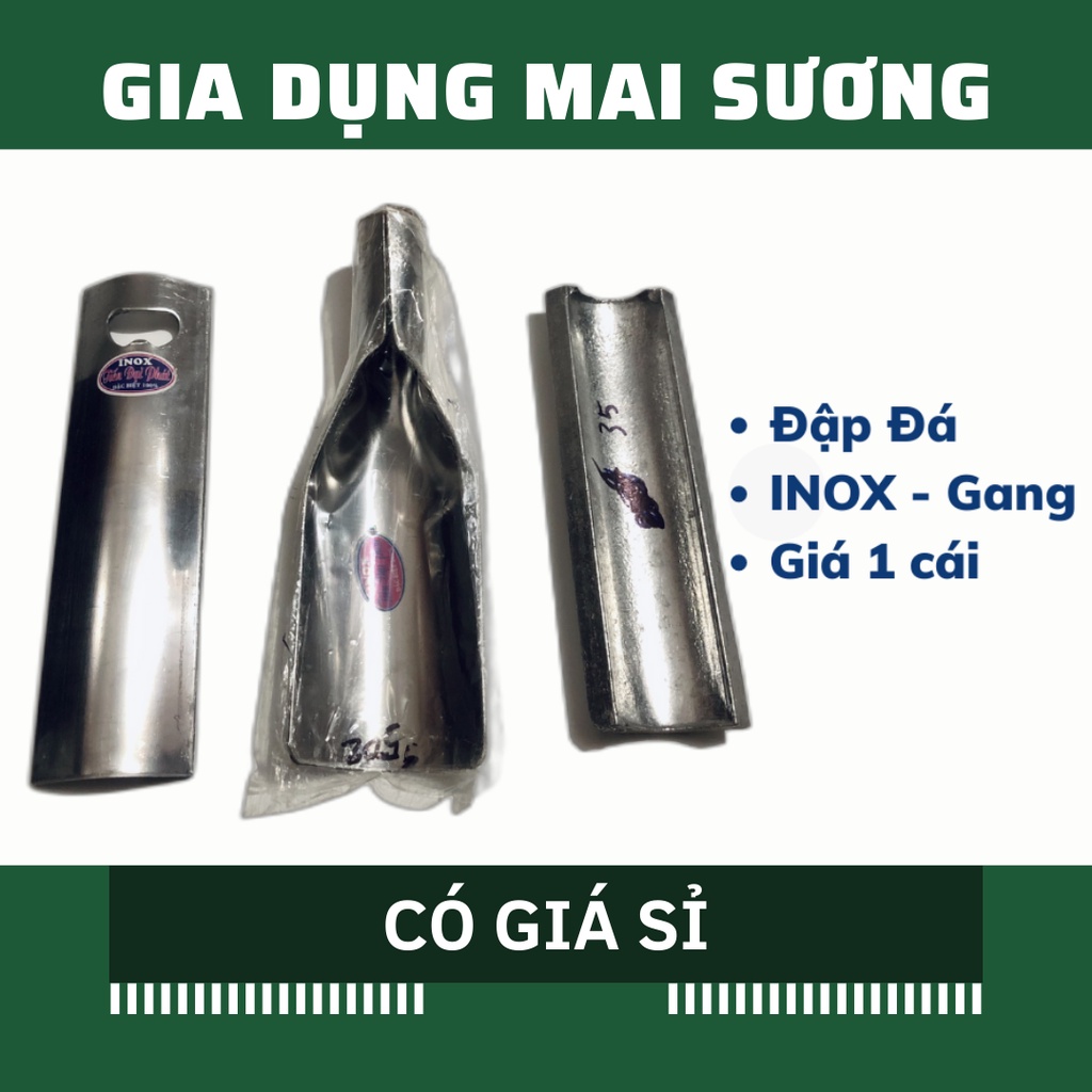 [Giá Sỉ] Dụng Cụ Đập Đá, Cây Đập Đá Inox - Gang