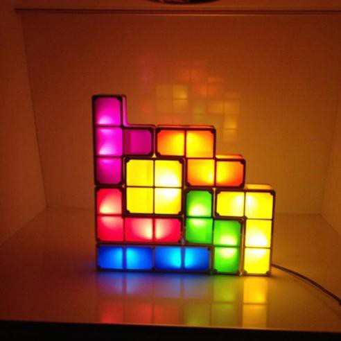 ĐÈN XẾP HÌNH TETRIS BLOCKS SÁNG TẠO