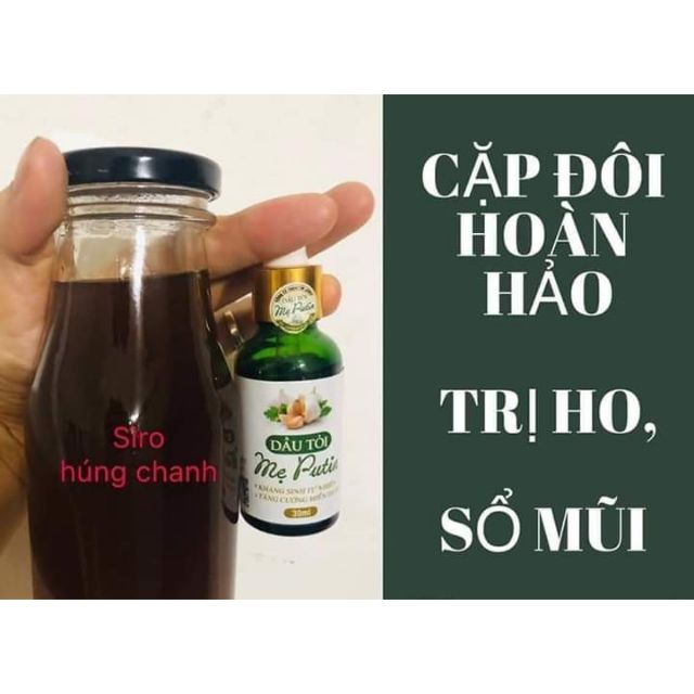 Tinh dầu tỏi mẹ putin