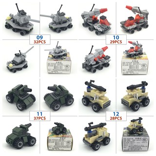 Đồ Chơi Lắp Ráp Mô Hình Xe Tăng Mini