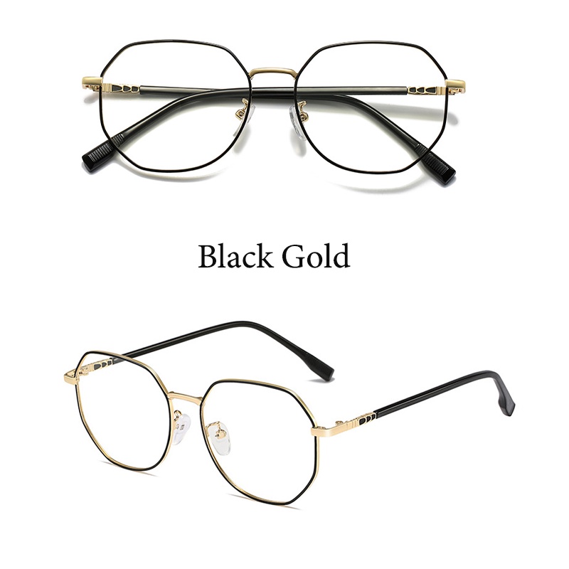 Mắt kính CHARMRAY chống bức xạ phong cách vintage thời trang cao cấp tùy chọn màu sắc