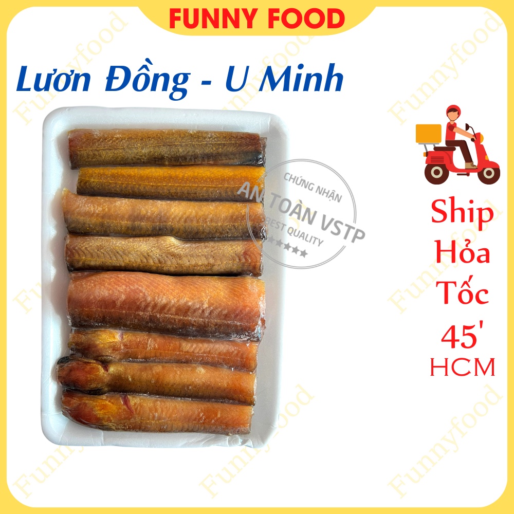 Lươn Đồng U Minh – Lươn Đồng Cắt Khúc Làm Sạch – [Ship Hỏa Tốc HCM] – Funnyfood