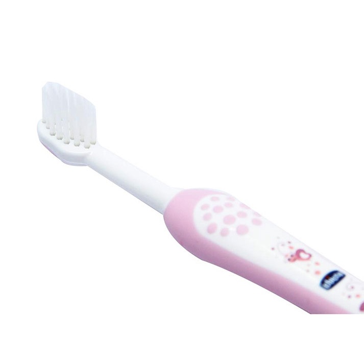 Bàn Chải Đánh Răng CHICCO Họa Tiết Vui Nhộn Làm Sạch Kẽ Răng, Ngăn Ngừa Sâu Răng, Giúp Răng Trắng Sáng Cho Bé
