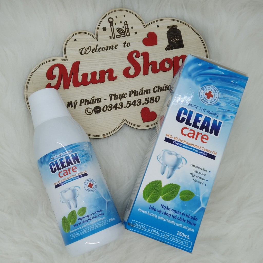 Nước súc miệng CLEAN care