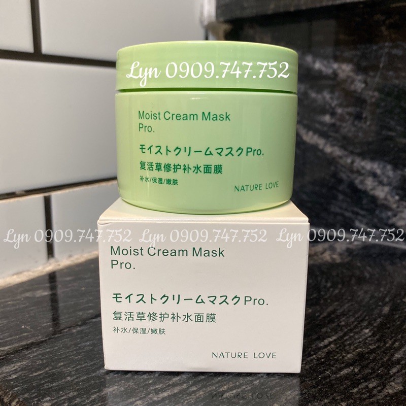 [CÓ SẴN - Fullsize 175g] Mặt Nạ Ngủ Moist Cream Mask Pro Nội Địa Nhật - Ngủ Dưỡng Ẩm Trắng da Chống Lão Hoá Nature Love