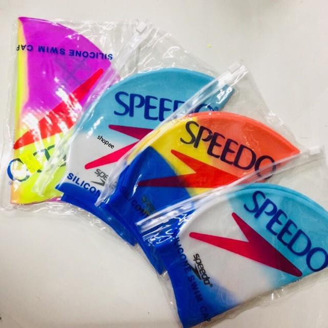 Nón bơi silicon SPEEDO đa sắc màu