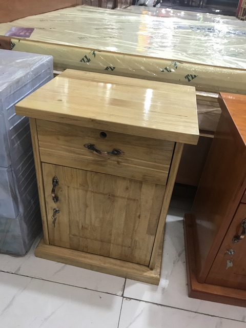 Tủ Đầu Giường Gỗ Cao Su | BigBuy360 - bigbuy360.vn