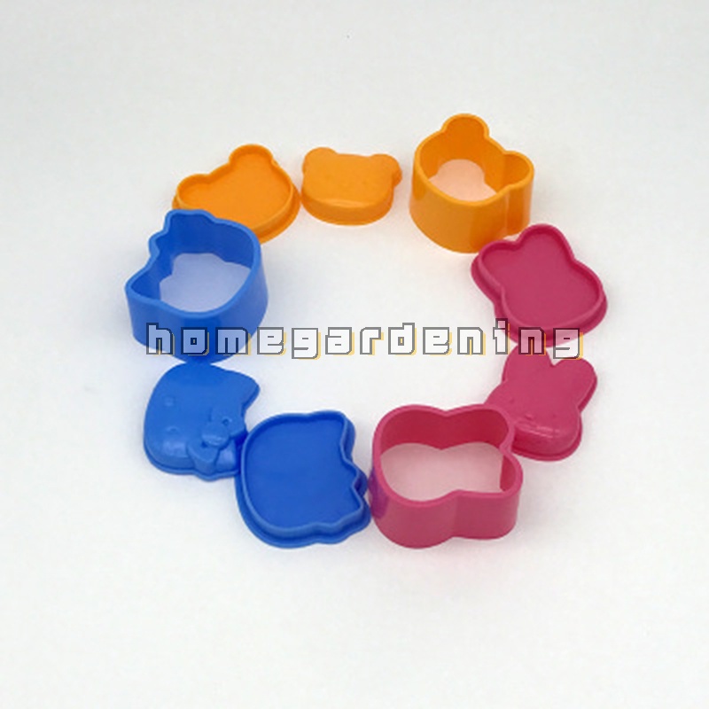Set 3 Khuôn Làm Cơm Nắm Hình Thỏ / Gấu Hoạt Hình Đáng Yêu