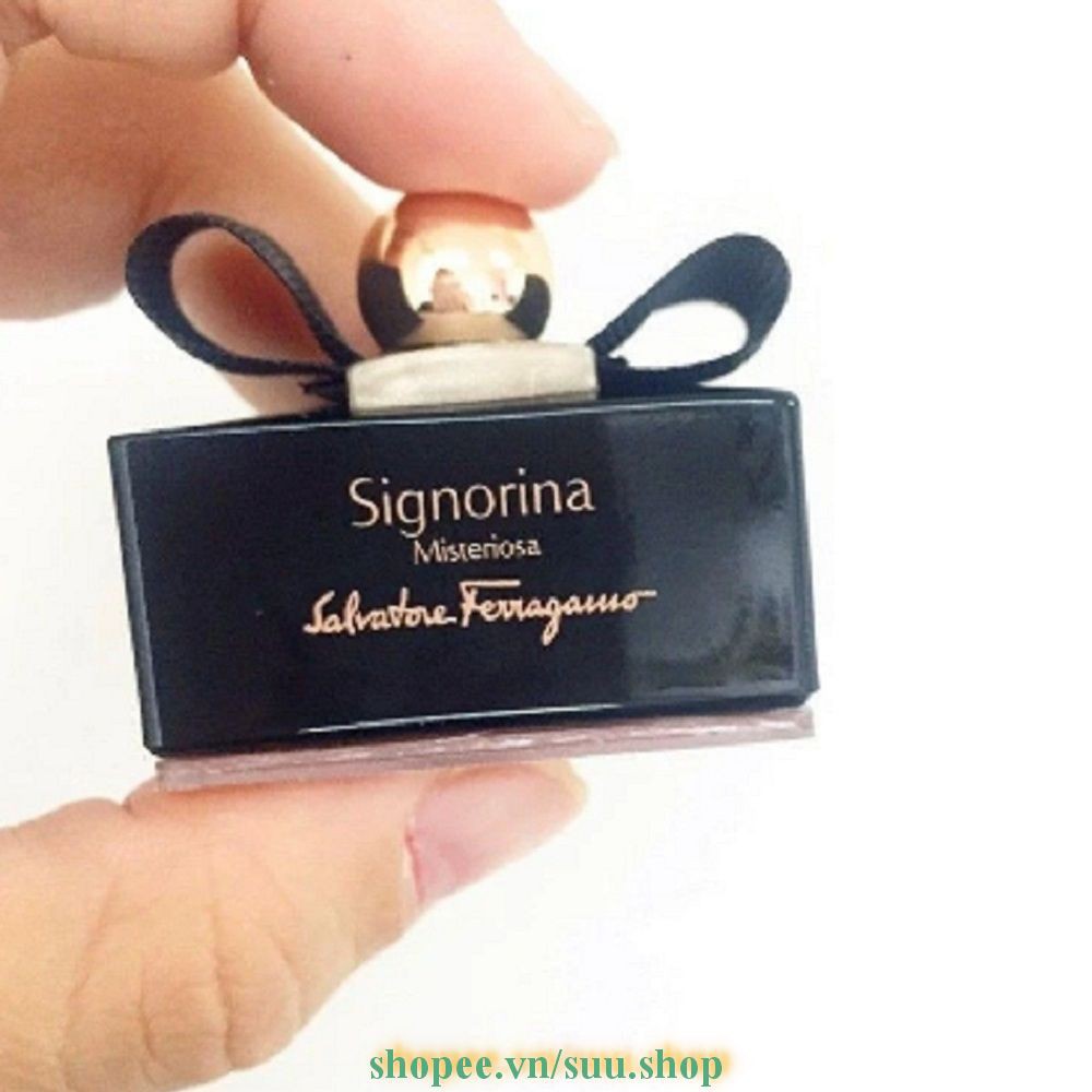 Nước Hoa Nữ 5ml Salvatore Ferragamo Signorina Misteriosa, suu.shop cam kết 100% chính hãng