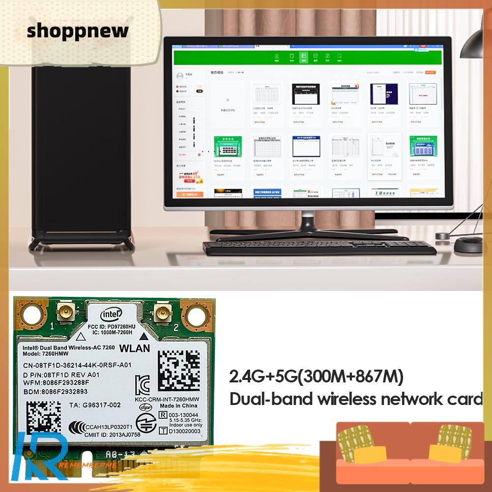 Usb Wifi Không Dây Mini 2.4g + 5g 867m Thẻ | BigBuy360 - bigbuy360.vn