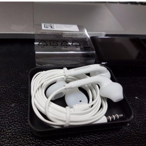Tai nghe chân tròn Samsung Galaxy S7 chính hãng. Tai nghe 3.5 dành cho điện thoại, máy tính, laptop bảo hành 6 tháng