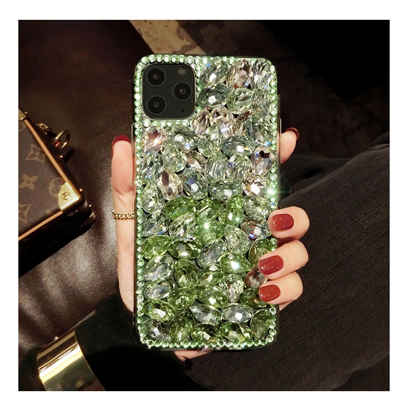 Ốp Điện Thoại Đính Kim Cương Giả Lấp Lánh Cho iphone 14 13 11 pro max xs max xr x 8 7 6 6s plus se 2020 12 iphone 11 Thời Trang
