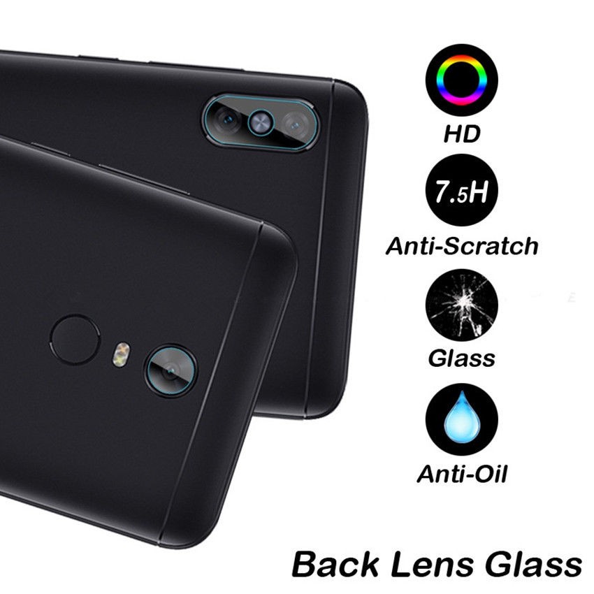 Miếng dán cường lực bảo vệ ống kính camera sau của điện thoại Xiaomi Mi 9 6 Note 3 Play Redmi Note 7 5 6 Pro S2