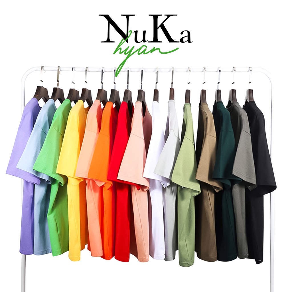 Áo Thun Trơn Nam Nữ Nhiều Màu Vải Dày Không Xù Lông - Hy An | BigBuy360 - bigbuy360.vn