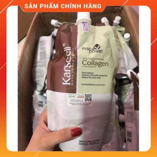 Freeship Dầu ủ tóc collagen siêu mượt 500ml