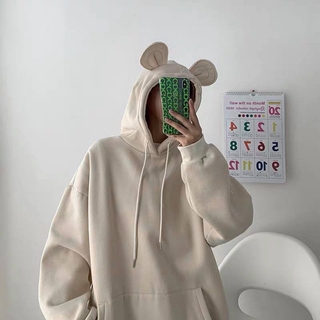 Áo Hoodie Oversize Mouse, JACKLANE , Áo dài tay Unisex Jack Lane