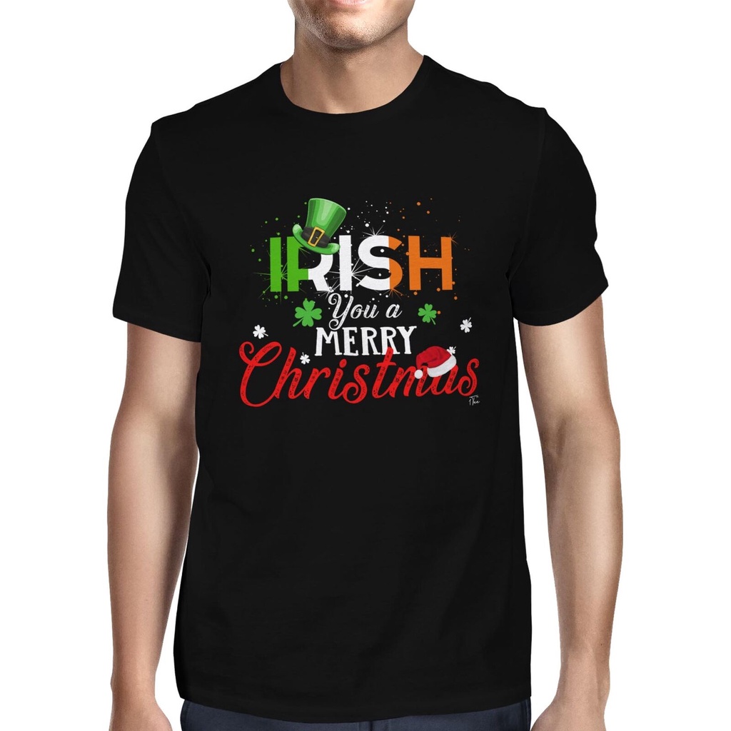 Irish Chrstmas Wishes Irish You A Mmerry Áo thun Giáng sinh