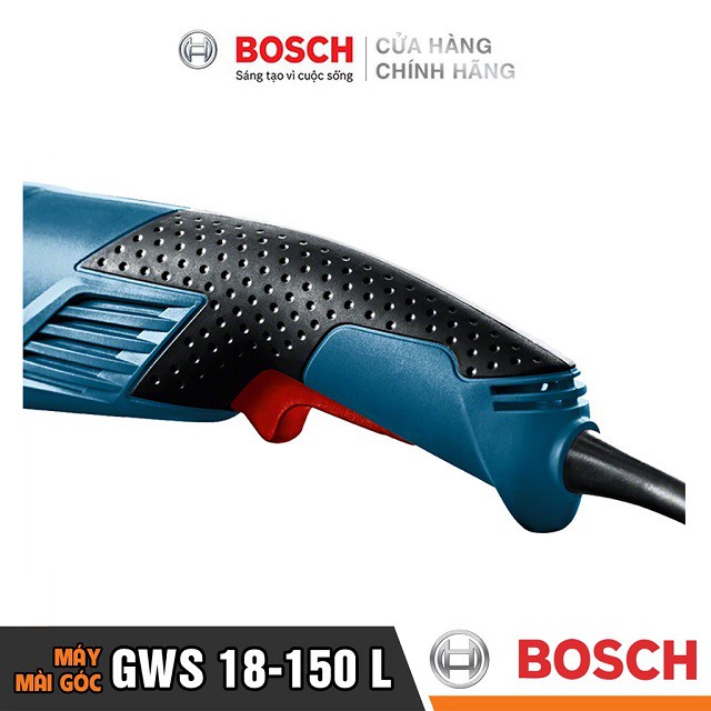 [CHÍNH HÃNG] Máy Mài Góc Bosch GWS 18-150 L (150MM-1800W), Giá Đại Lý Cấp 1, Bảo Hành Tại Các TTBH Toàn Quốc