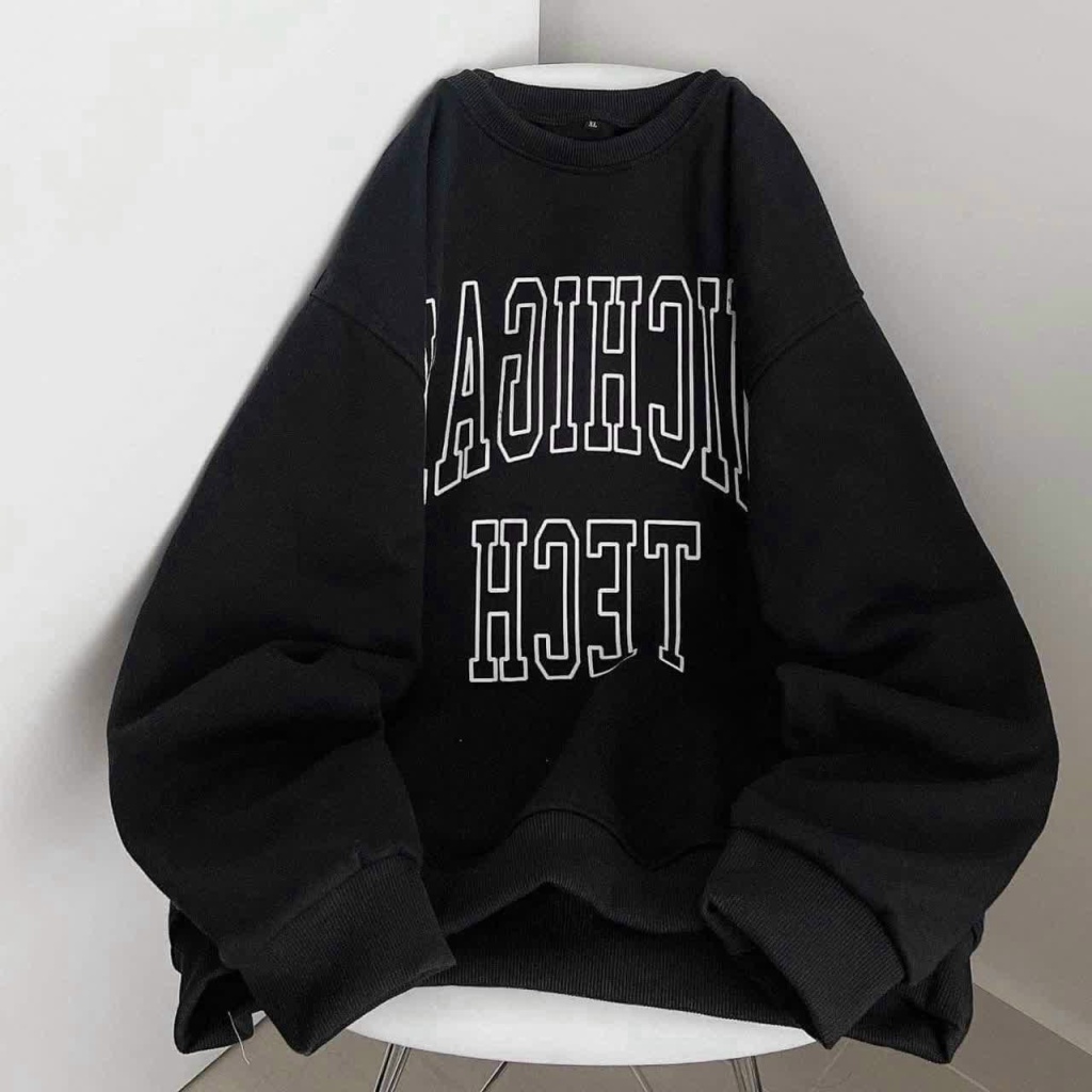 Áo Khoác Hoodie Kiểu Sweater Form Thụng Unisex CHui Đầu Đi Chơi Đi Học SIêu HOt