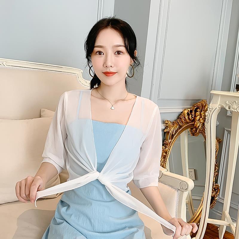 Áo Khoác Voan Siêu Mỏng Chống Nắng Thời Trang Cho Nữ###