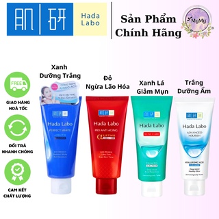 Sữa rửa mặt hada labo 80g - xanh & trắng