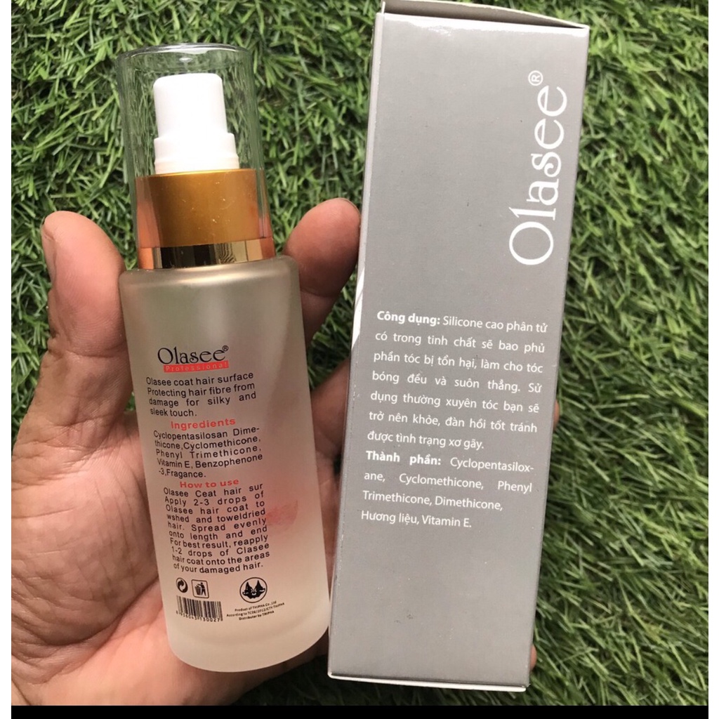 TINH DẦU DƯỠNG TÓC OLASEE PHỤC HỒI TÓC KHÔ XƠ DO UỐN DUỖI NHUỘM OLASEE HAIR COAT 80ML