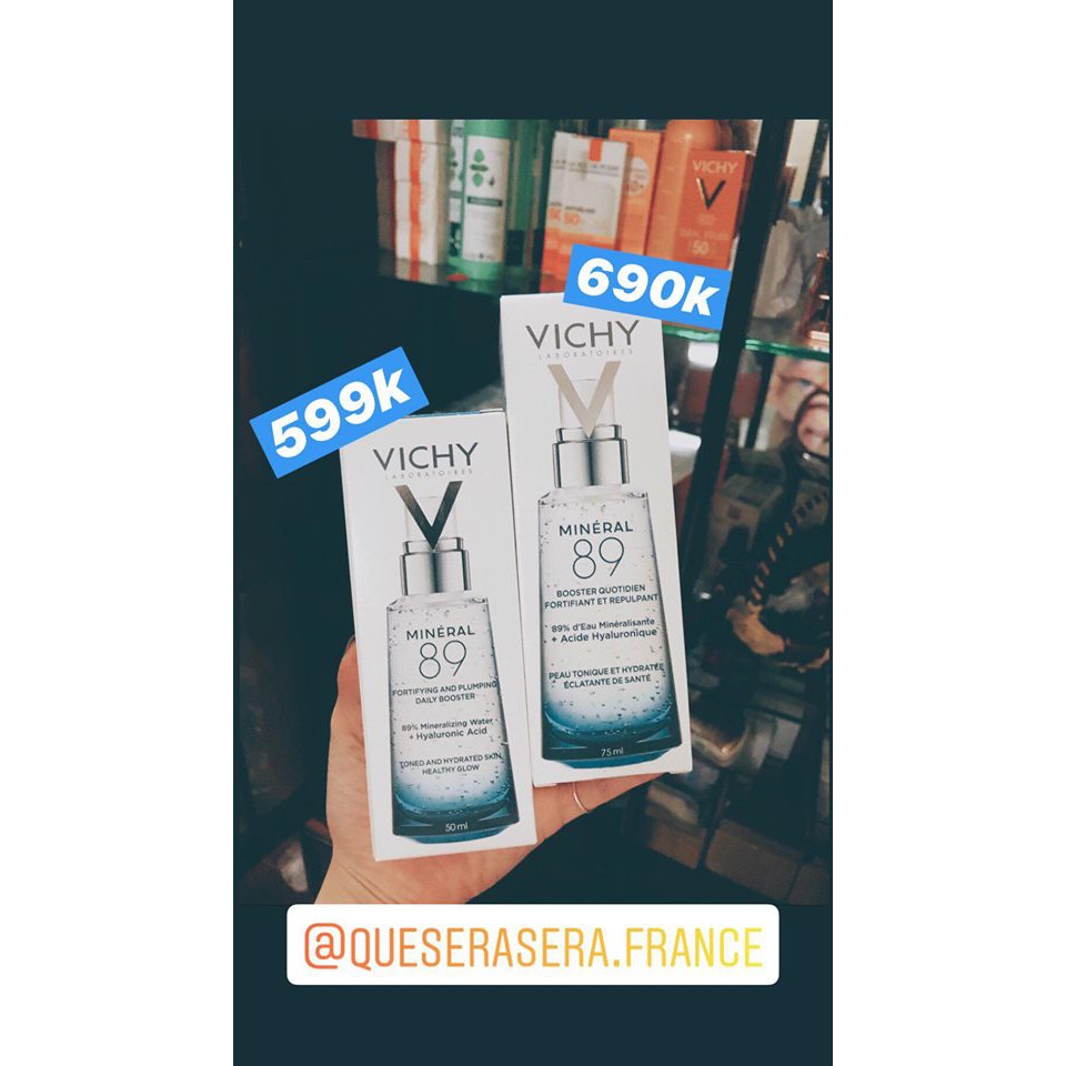[ĐỦ BILL]Serum cấp nước Vichy Mineral 89 lẻ hoặc Set | BigBuy360 - bigbuy360.vn