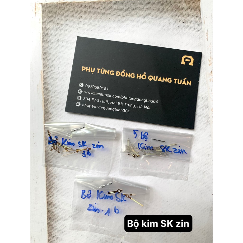 Bộ kim zin chỉnh giờ cho đồng hồ SK cơ