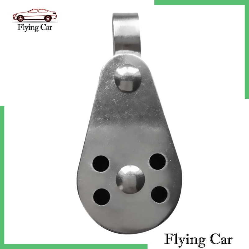 [giá giới hạn] Marine Sheave Stainless Steel Single Pulley for Kayak Anchor Trolley System