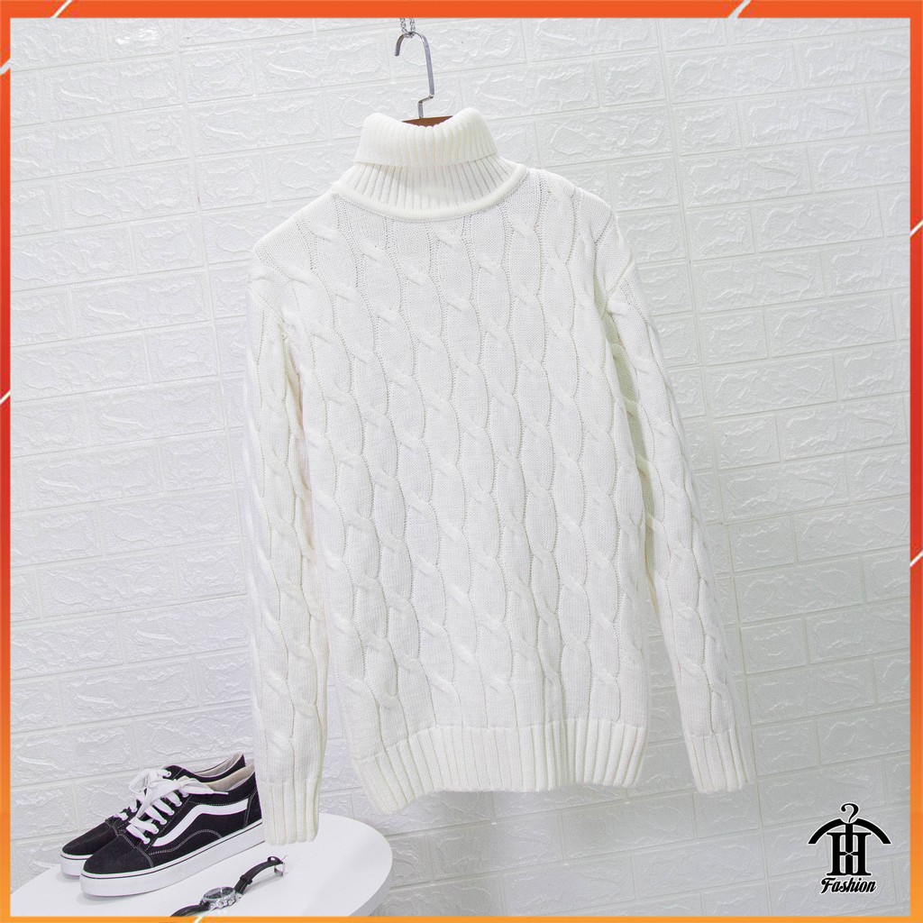 Áo len nam cổ lọ vặn thừng ấm áp kiểu dáng hàn quốc AL116 | BigBuy360 - bigbuy360.vn
