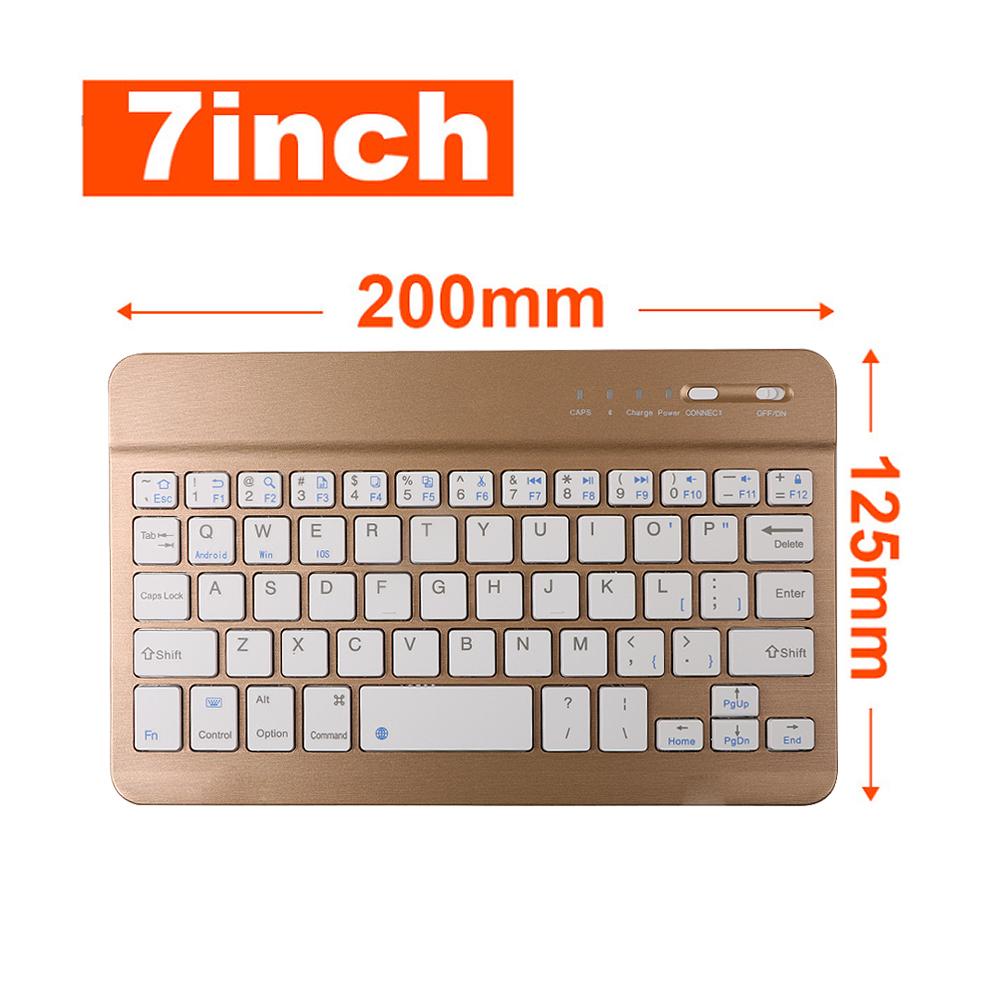Bàn phím không dây Bàn phím Bluetooth Mini cho Máy tính bảng Máy tính xách tay Điện thoại Bàn phím có thể sạc lại | BigBuy360 - bigbuy360.vn