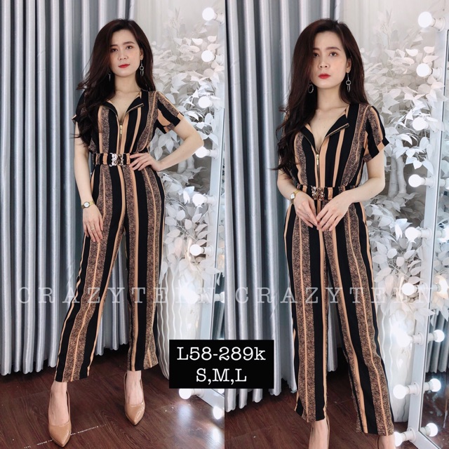 Jumsuit quần thiết kế CRAZYTEEN L58