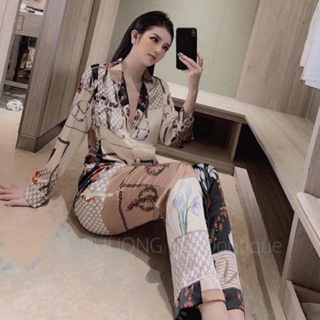 Bộ lụa gucci #3598