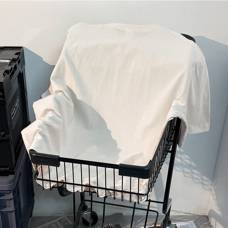 Áo Thun Tay Ngắn Cổ Tròn In Họa Tiết Thời Trang Cho Nữ