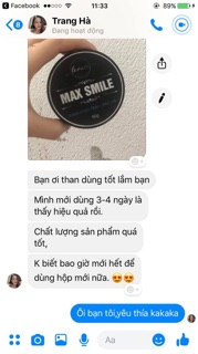 Than hoạt tính trắng răng max smile
