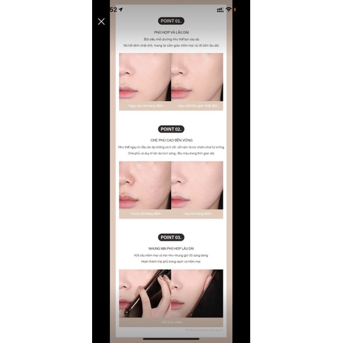 Kem Nền 3CE Velvet Fit Foundation