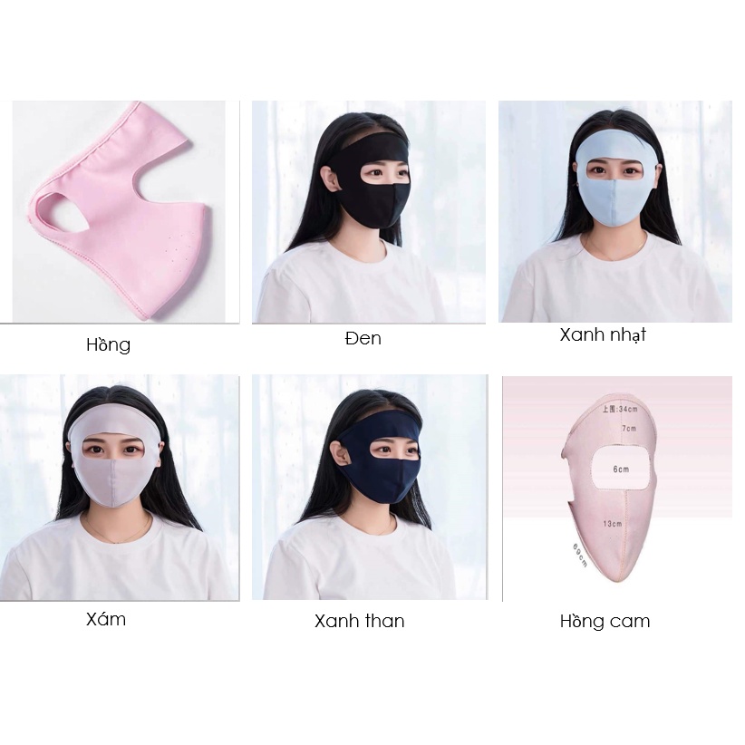 [XẢ KHO SIÊU SỐC] Khẩu trang Ninja cho nữ 2020