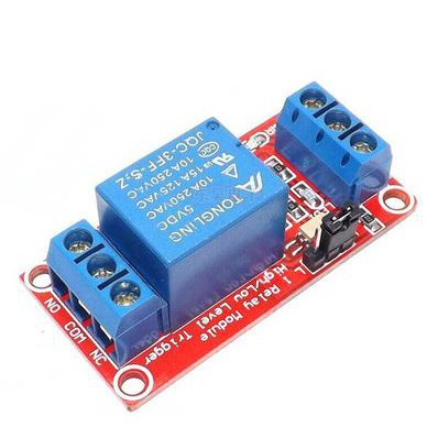 Mạch relay Mô đun rơ le bán dẫn 1 kênh 5V/12V với phần tử cách ly quang mức cao/thấp cho Arduino